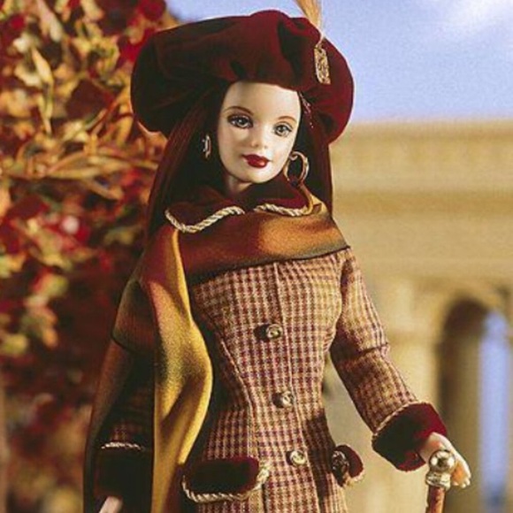 Vintage Barbie Doll Autumn In Paris 1998 Collectors Ed. City Seasons New NIB - Picture 3 of 12